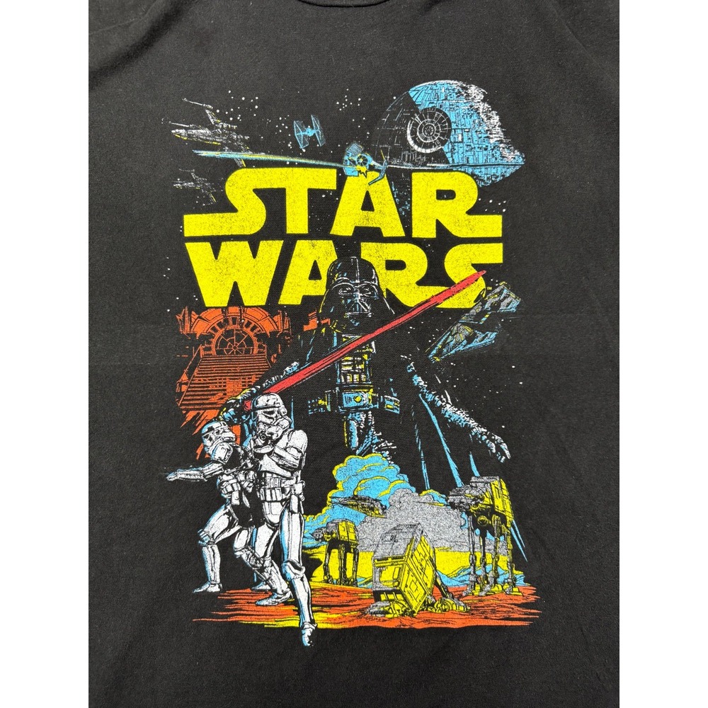 Star Wars Fifth Sun Shirt Sz XL Darth Vader Stormtrooper Death Star Black